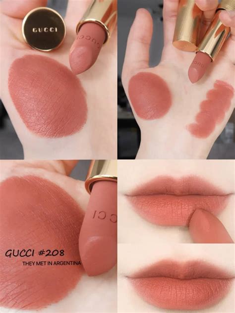 they met in argentina gucci lipstick|gucci lipstick 208.